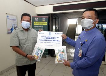 Jamkrindo Bagikan 5.100 Alat Kesehatan