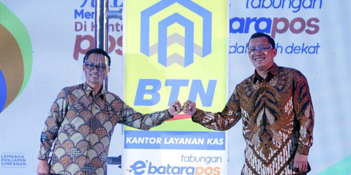 BTN dan Pos Indonesia Luncurkan Ebatarapos
