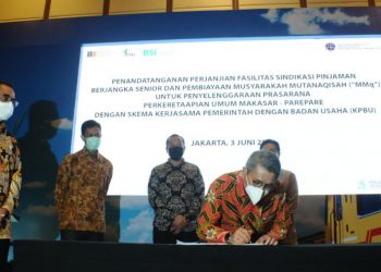 Bangun Rel KA Makassar-Parepare, BSI Gelontorkan Pembiayaan Sindikasi Rp693,83 Miliar