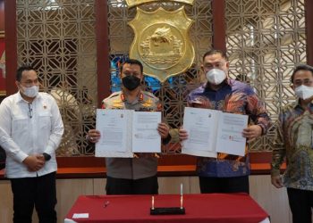 Teken MoU, BSI Siap Kelola Rekening Anggota Polda Banten