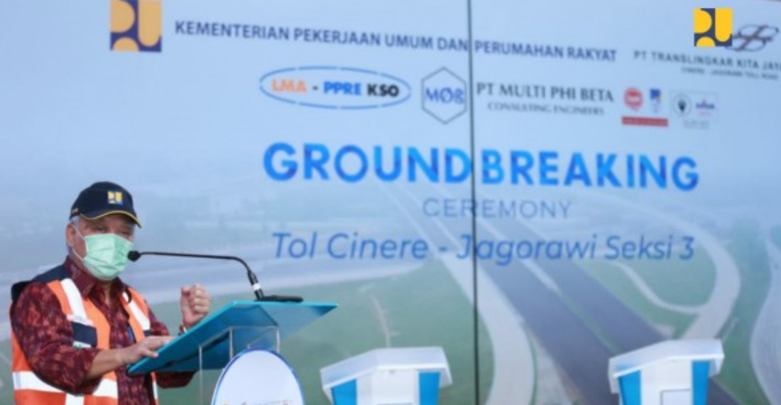 Mulai Konstruksi, Pembangunan Jalan Tol Cijago Seksi 3, Kukusan – Cinere Sepanjang 5,44 KM