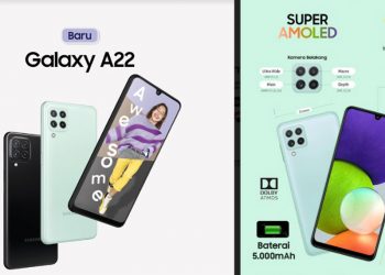 Punya Banyak Fitur Menarik, Samsung Galaxy A22 LTE Dibanderol Cuma Segini!