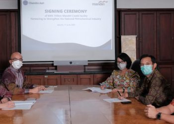 Perkuat Industri Petrokimia Nasional, Bank Mandiri dan Chandra Asri Tandatangani Fasilitas Kredit Rp5 Triliun