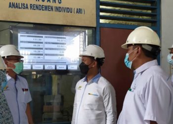 4 Pabrik Gula Cluster Barat Targetkan Total Produksi 70 Ribu Ton Gula