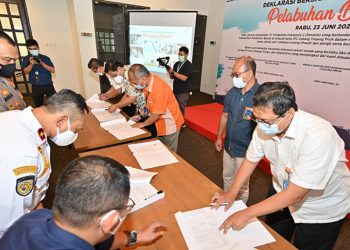 IPC Group & Mitra Usaha Teken Deklarasi Bersama Wujudkan Pelabuhan Bersih