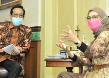 Temui Gubernur DIY, Stafsus Presiden Angkie Yudistia Bahas Percepatan Vaksinasi Disabilitas