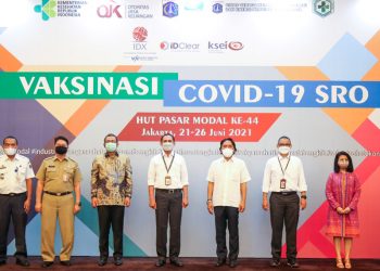 Insan Pasar Modal Siap Divaksinasi Covid-19, Total 3.948 Peserta