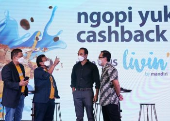 Dorong Transaksi Mobile Banking, Bank Mandiri manjakan pecinta kopi lewat cashback hingga 75%