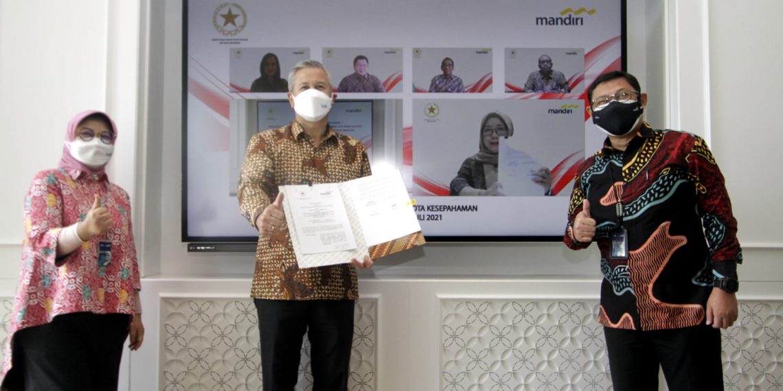Kerjasama Kemensetneg dan Bank Mandiri