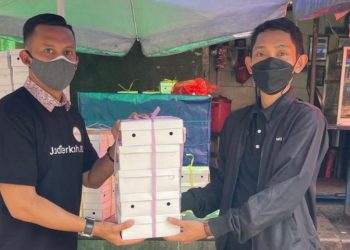 Gandeng Warnas.id, BSI Sebar 200 Paket Isoman di Tanah Abang
