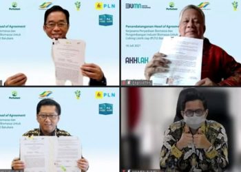 Sinergi 3 BUMN Teken HoA Amankan Pasokan Biomassa