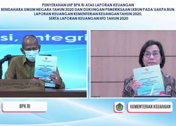 Kemenkeu Raih Opini WTP Atas LK BA 015 dan LK BUN Tahun 2020 dari BPK