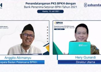 BSI-BPKH Teken Perjanjian Kerja Sama Dorong Generasi Muda Berhaji