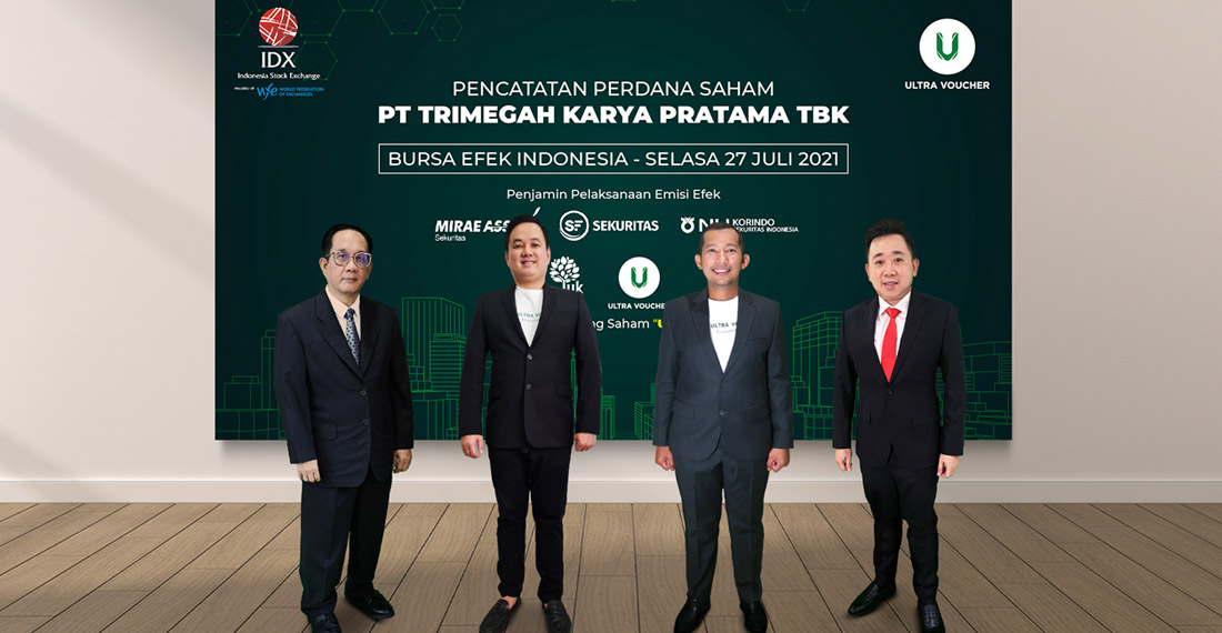 Sukses IPO, Ultra Voucher Siap Buka Jaringan Hingga Pasar ASEAN