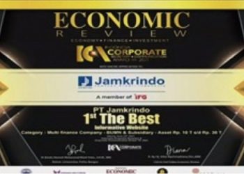 Mantap! Jamkrindo dan Jamsyar Sabet Penghargaan The Best Informative Website