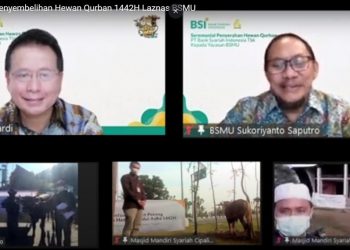 BSI Salurkan Lebih dari 3.000 Hewan Kurban pada Idul Adha 1442 Hijriah