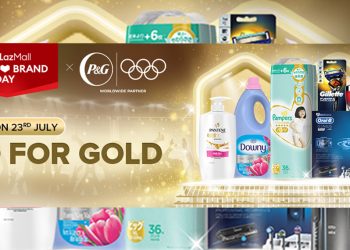 Kolaborasi Lazada dan P&G Spansori Olimpiade Tokyo 2020 via Kampanye Regional #GoForGold
