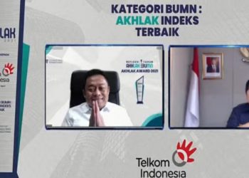 Deretan Penghargaan yang Diborong Telkom Indonesia pada Ajang AKHLAK Award 2021