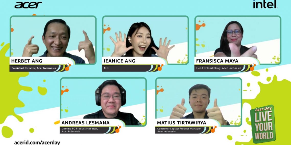 Tebar Semangat Positif kepada Semua Orang, Acer Day 2021 “Live Your World” Sajikan Kolaborasi Musik 6 Negara