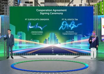 XL Axiata dan PT Suryacipta Swadaya Jalin Kerja Sama Penyediaan Jaringan Fiber Optik
