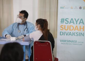 BSI Berikan Vaksinasi di Masjid Cut Meutia