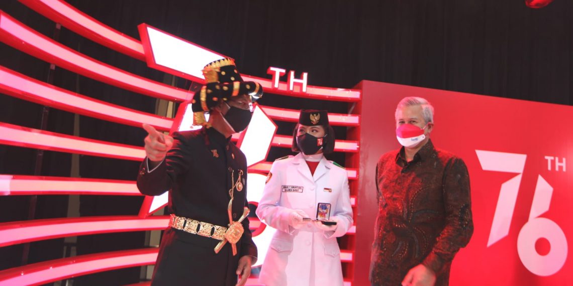 Sambut HUT RI ke-76, Mandiri Berikan Apresiasi Kepada Tim Paskibraka 2021 dan Hormati Jasa Veteran dengan Pemberian Bantuan Sembako