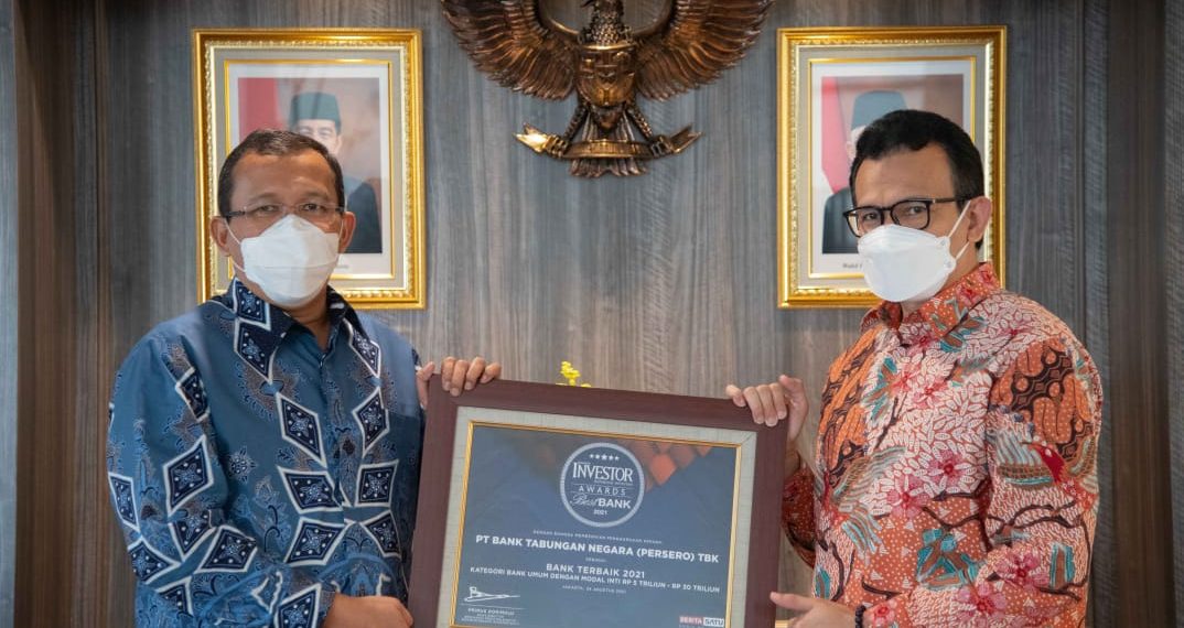 BTN Raih Penghargaan Sebagai Bank Terbaik 2021