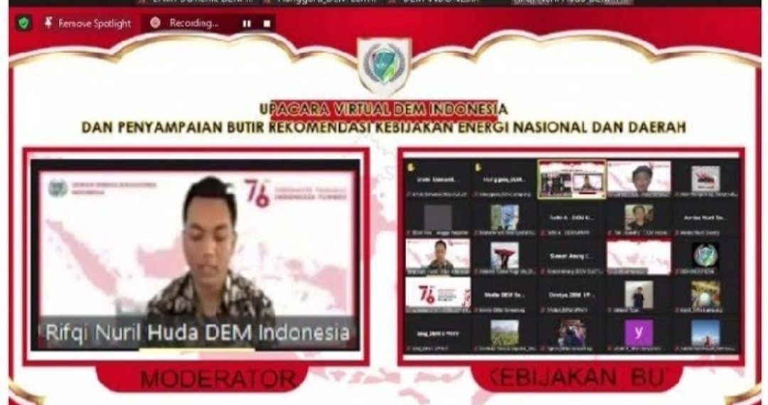 DEM Indonesia Refleksi Kemerdekaan RI dengan Semangat Gotong Royong