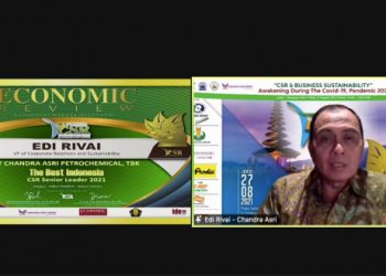 Chandra Asri Raih 3 Penghargaan di Ajang ICSRA-IV 2021