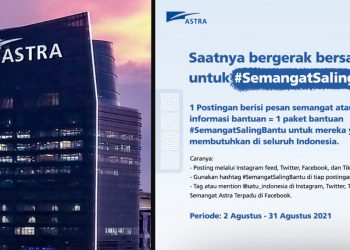 Sambut HUT Ke-76 Kemerdekaan RI, Astra Kampanyekan #SemangatSalingBantu