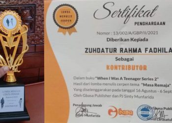 Cerita Siswi SMA di Tangerang Raih Penghargaan Lomba Menulis Cerpen
