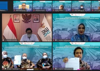 Pupuk Indonesia dan Pertamina NRE Teken MoU Pengembangan Hidrogen