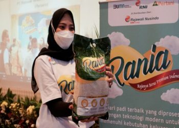 Pertani dan RNI Kolaborasi Luncurkan Produk Beras Premium Rania