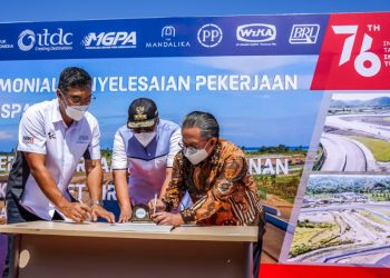 ITDC Selesaikan Pengaspalan Main Track Mandalika International Street Circuit Sepanjang 4,31 KM