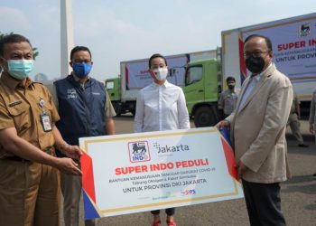 Super Indo Salurkan Bantuan Tanggap Darurat Covid-19 kepada Pemprov DKI Jakarta