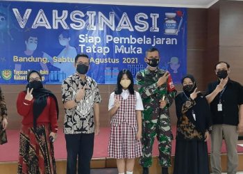 Yayasan Taruna Bakti Bersama Kodam III/Siliwangi Gelar Vaksinasi Covid-19