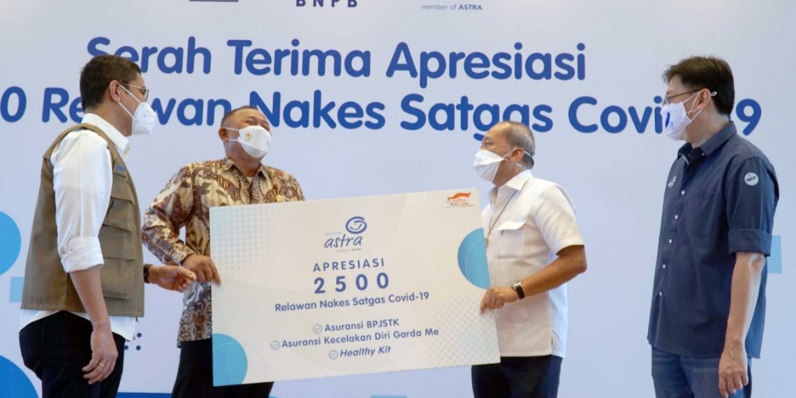 Apresiasi Asuransi Astra untuk Relawan Nakes Covid-19