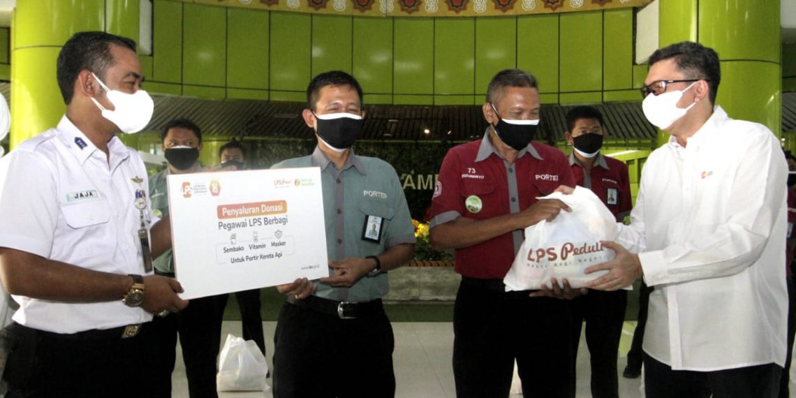 LPS Berikan Bantuan Kepada Portir