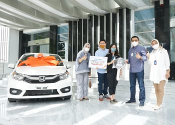 BNI Kantor Wilayah 15 Berikan Apresiasi Mobil untuk Merchant Terbaik