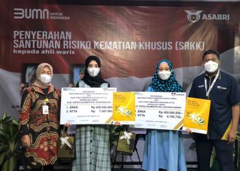 ASABRI Serahkan Santunan untuk Ahli Waris 4 Prajurit yang Gugur Akibat Serangan KKB di Papua Barat