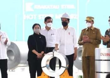 Pabrik Hot Strip Mill 2 Krakatau Steel Diresmikan, Dapat Kurangi Impor Baja