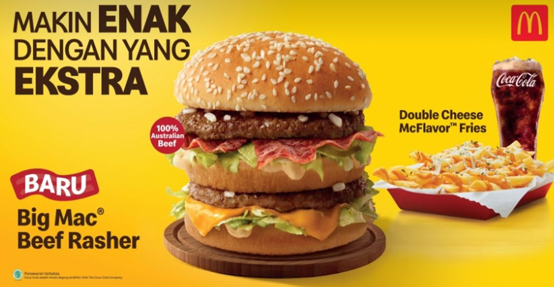 McDonald’s Indonesia Luncurkan Big Mac Beef Rasher McFlavor Set