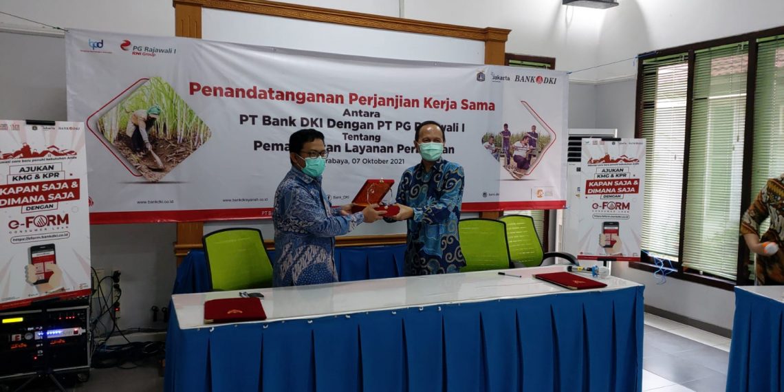 Kerjasama Bank DKI dengan PG Rajawali I