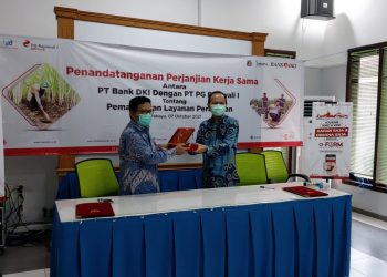 Kerjasama Bank DKI dengan PG Rajawali I