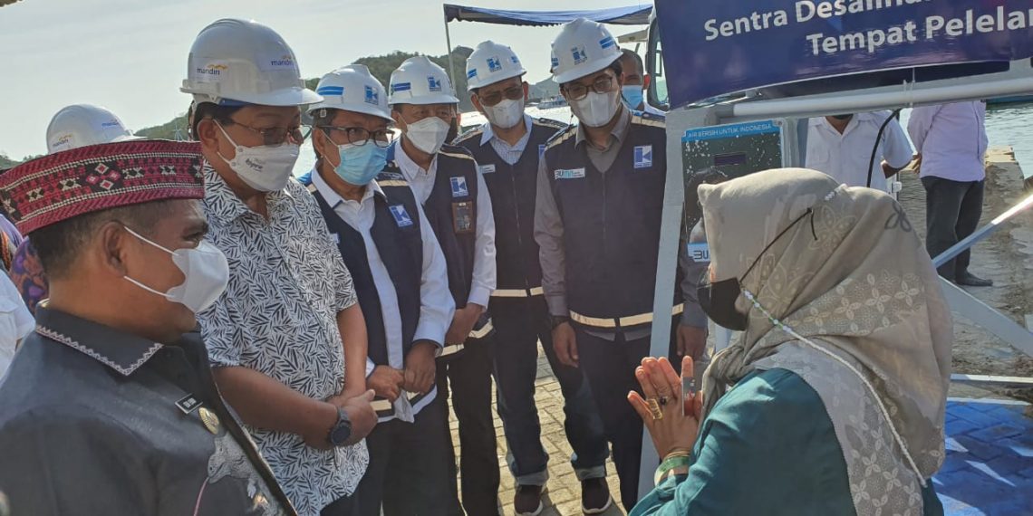 Perkuat Infrastruktur Pariwisata, Bank Mandiri Gandeng Indra Karya Bangun Sarana Desalinasi Air Laut di Labuan Bajo