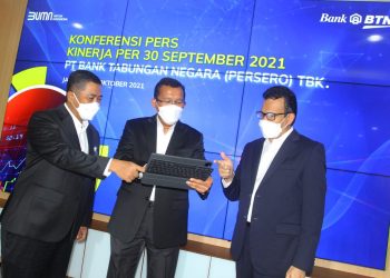 Laba Bersih BTN Melonjak 35,32 %