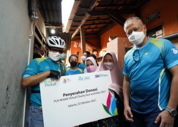 Donasi Rp4,3 Miliar untuk Biaya Penyambungan Listrik Keluarga Pra-Sejahtera