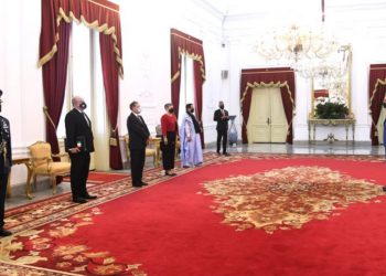 Presiden Joko Widodo Terima Surat Kepercayaan 9 Dubes Negara Sahabat