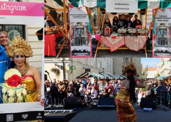 Kuliner dan Kopi Indonesia Laku Keras pada Acara Amal Tahunan Terbesar di Slovenia