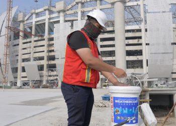 Mowilex Indonesia Dipilih Jadi Pemasok Cat Eksterior untuk Jakarta International Stadium
